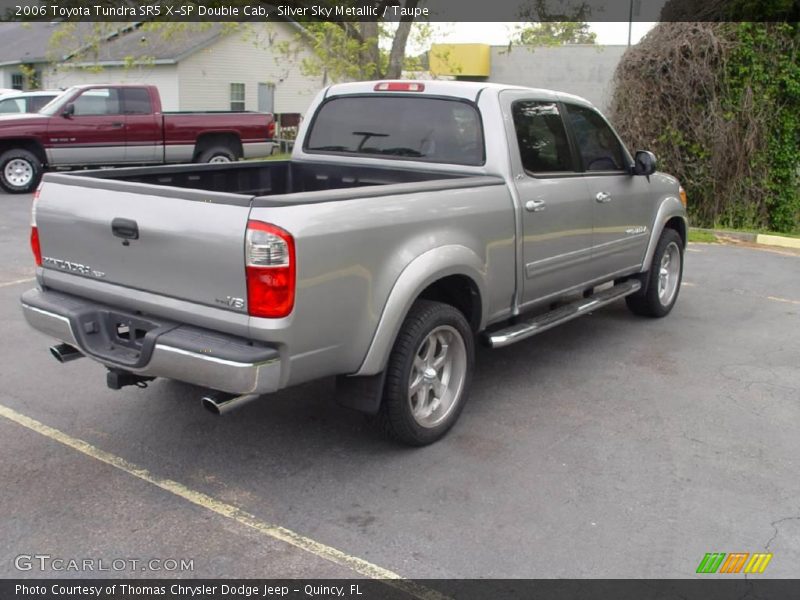 Silver Sky Metallic / Taupe 2006 Toyota Tundra SR5 X-SP Double Cab