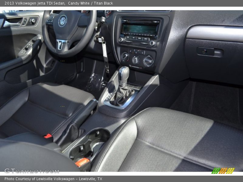 Candy White / Titan Black 2013 Volkswagen Jetta TDI Sedan