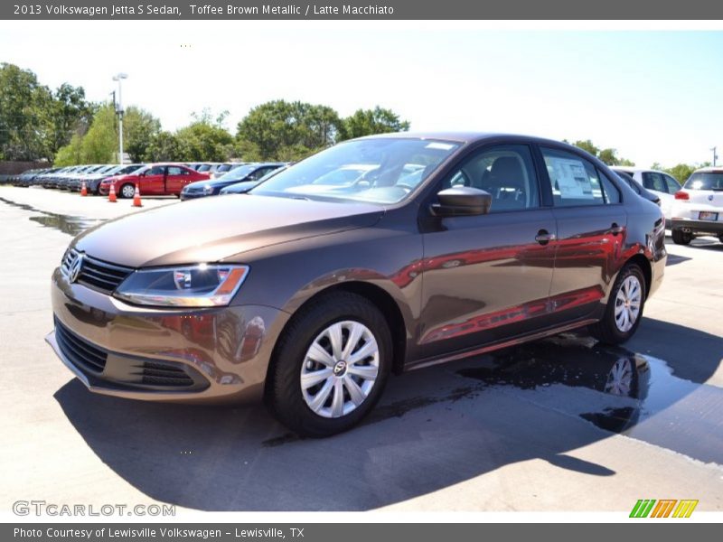 Toffee Brown Metallic / Latte Macchiato 2013 Volkswagen Jetta S Sedan