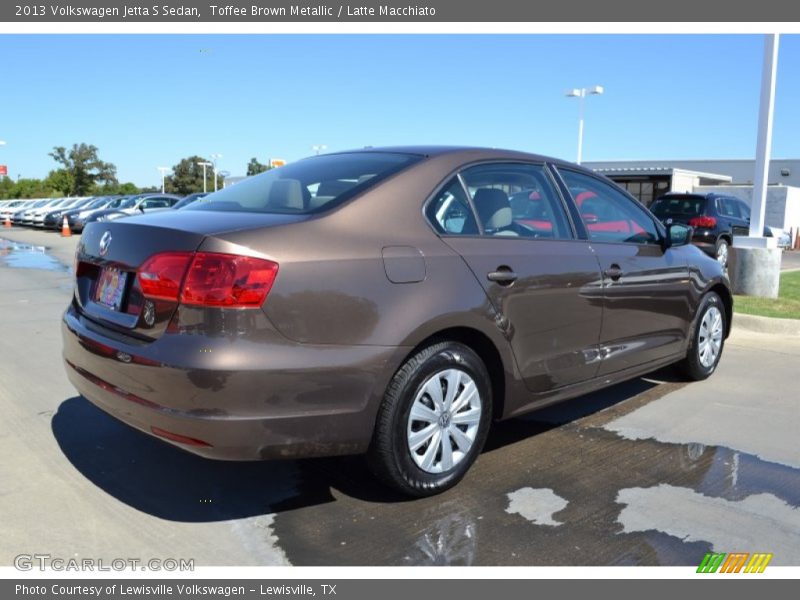 Toffee Brown Metallic / Latte Macchiato 2013 Volkswagen Jetta S Sedan