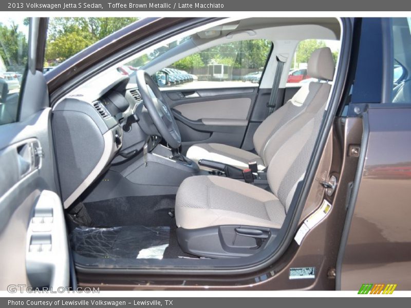 Toffee Brown Metallic / Latte Macchiato 2013 Volkswagen Jetta S Sedan