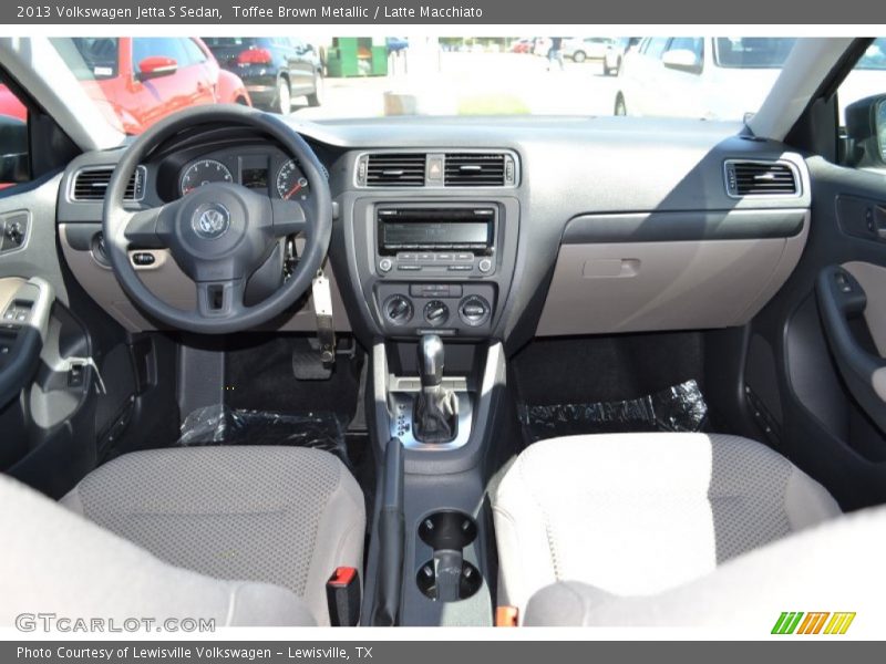 Toffee Brown Metallic / Latte Macchiato 2013 Volkswagen Jetta S Sedan