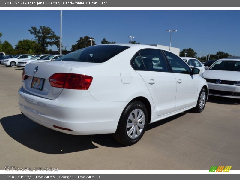 Candy White / Titan Black 2013 Volkswagen Jetta S Sedan