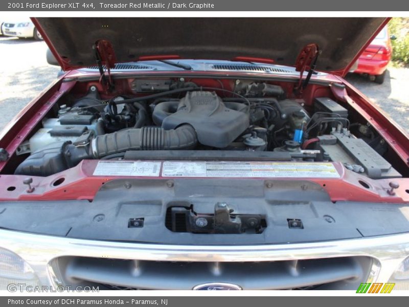 Toreador Red Metallic / Dark Graphite 2001 Ford Explorer XLT 4x4