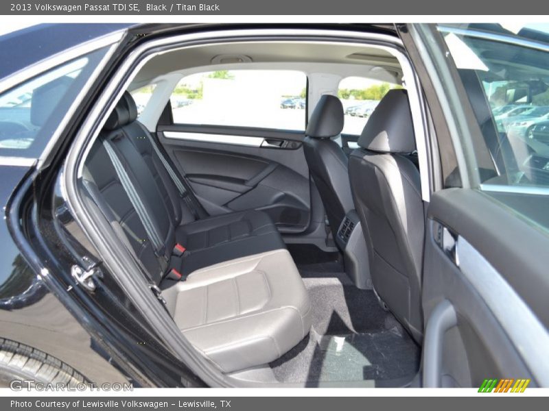 Black / Titan Black 2013 Volkswagen Passat TDI SE