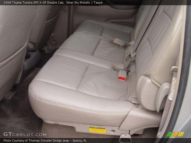 Silver Sky Metallic / Taupe 2006 Toyota Tundra SR5 X-SP Double Cab