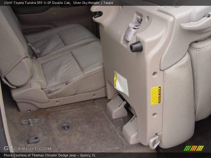 Silver Sky Metallic / Taupe 2006 Toyota Tundra SR5 X-SP Double Cab