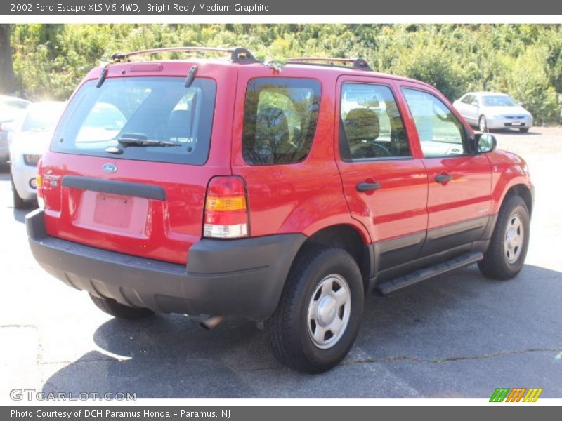 Bright Red / Medium Graphite 2002 Ford Escape XLS V6 4WD