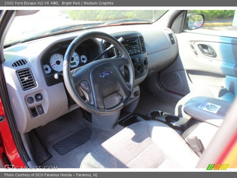Bright Red / Medium Graphite 2002 Ford Escape XLS V6 4WD
