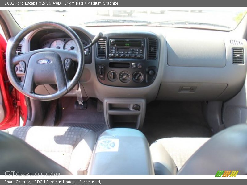 Bright Red / Medium Graphite 2002 Ford Escape XLS V6 4WD