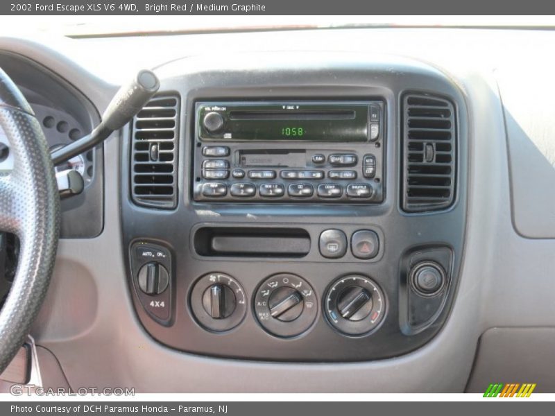 Bright Red / Medium Graphite 2002 Ford Escape XLS V6 4WD