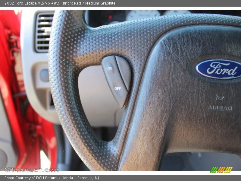 Bright Red / Medium Graphite 2002 Ford Escape XLS V6 4WD