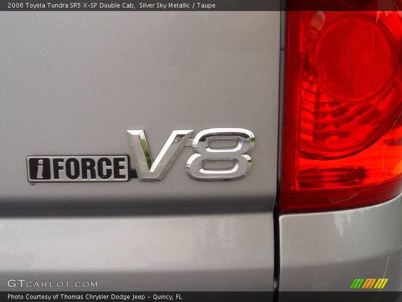 Silver Sky Metallic / Taupe 2006 Toyota Tundra SR5 X-SP Double Cab