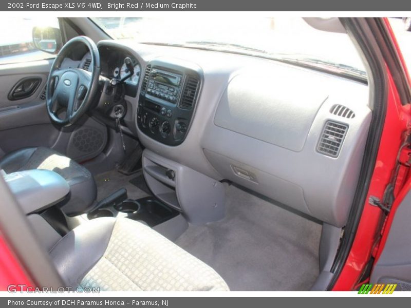 Bright Red / Medium Graphite 2002 Ford Escape XLS V6 4WD