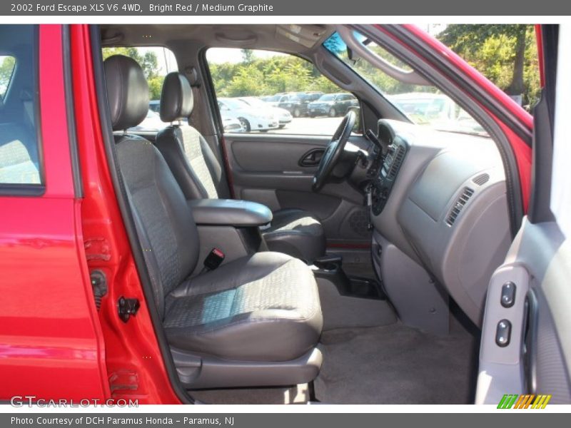 Bright Red / Medium Graphite 2002 Ford Escape XLS V6 4WD