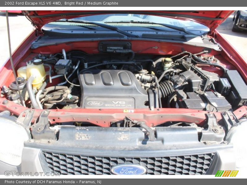 Bright Red / Medium Graphite 2002 Ford Escape XLS V6 4WD