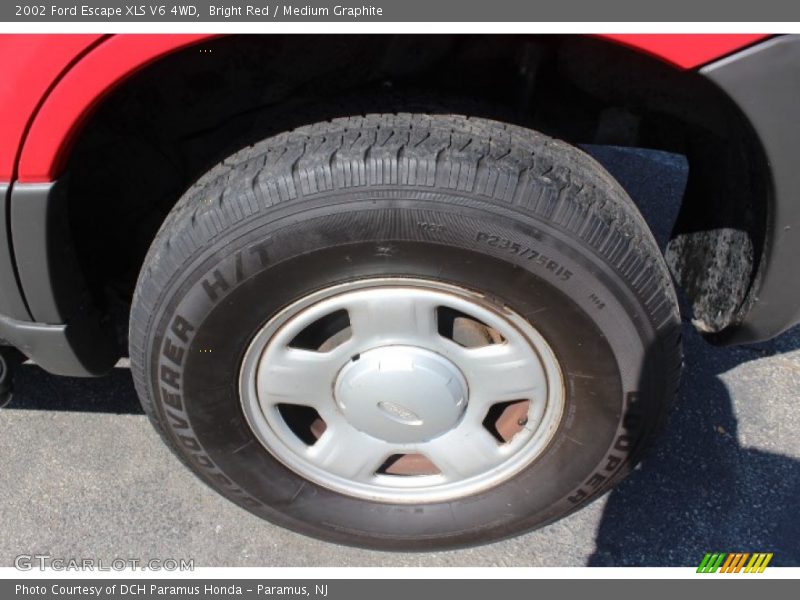 Bright Red / Medium Graphite 2002 Ford Escape XLS V6 4WD