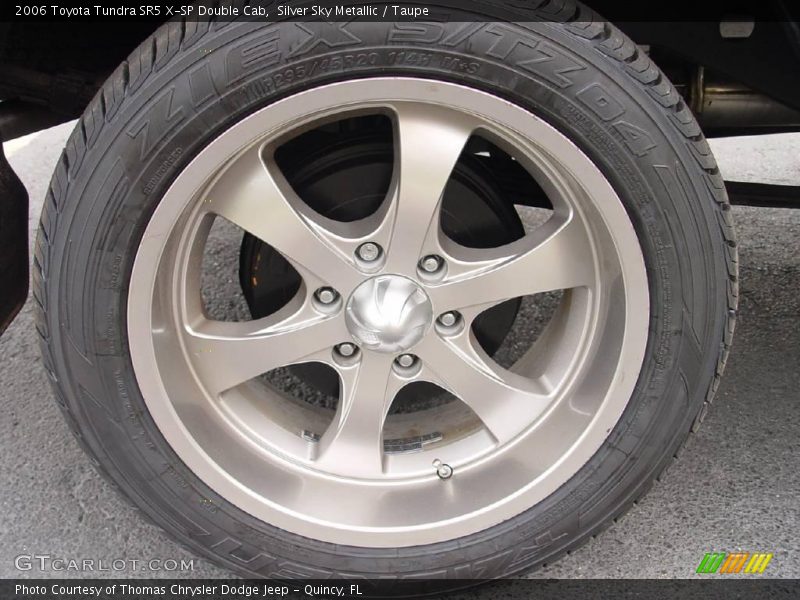 Silver Sky Metallic / Taupe 2006 Toyota Tundra SR5 X-SP Double Cab