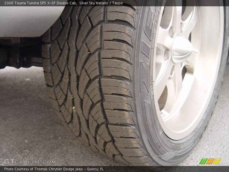 Silver Sky Metallic / Taupe 2006 Toyota Tundra SR5 X-SP Double Cab