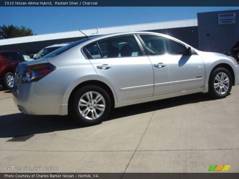 Radiant Silver / Charcoal 2010 Nissan Altima Hybrid