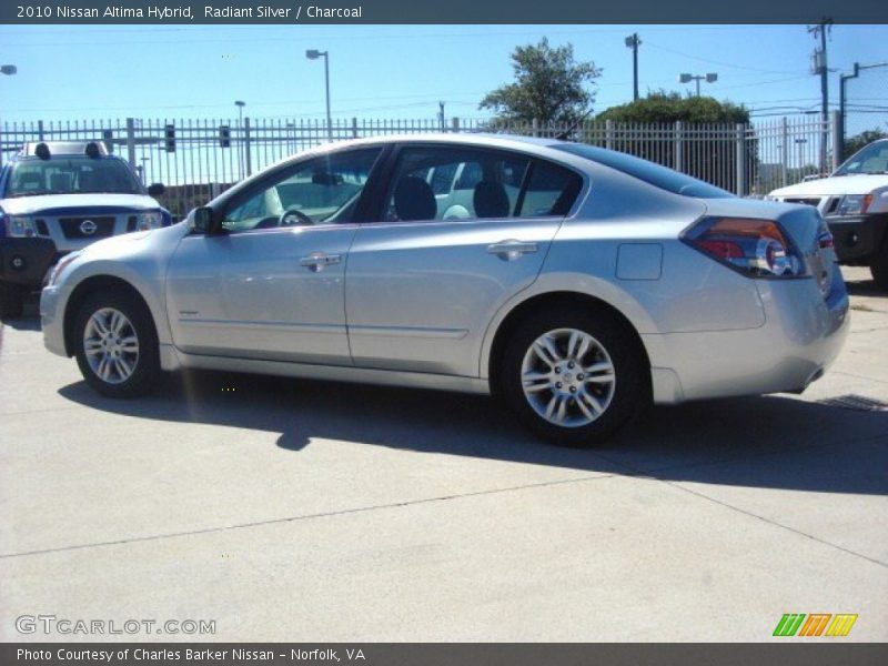 Radiant Silver / Charcoal 2010 Nissan Altima Hybrid