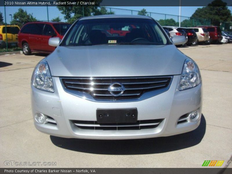 Radiant Silver / Charcoal 2010 Nissan Altima Hybrid