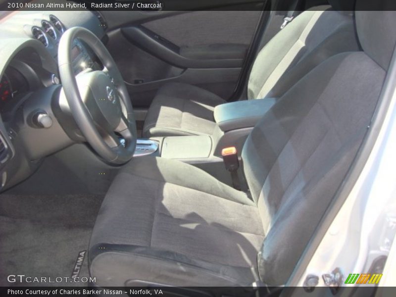 Radiant Silver / Charcoal 2010 Nissan Altima Hybrid