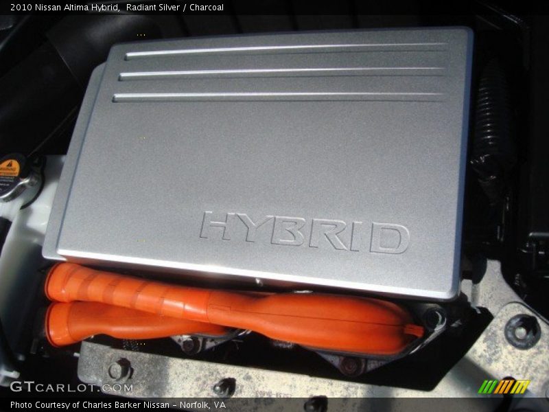 Radiant Silver / Charcoal 2010 Nissan Altima Hybrid