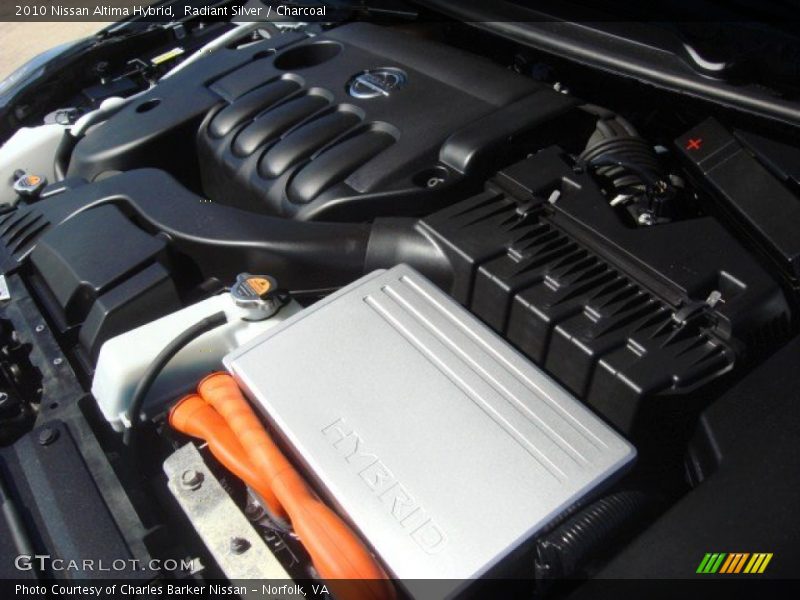 Radiant Silver / Charcoal 2010 Nissan Altima Hybrid