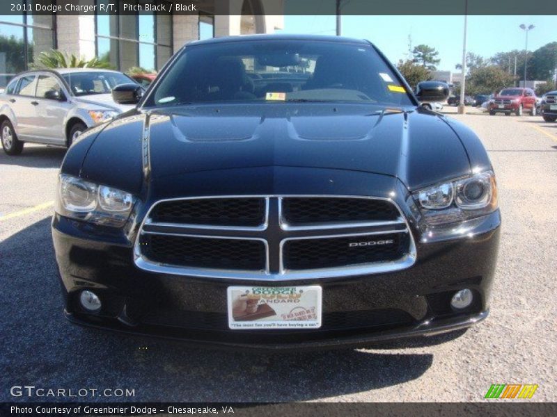 Pitch Black / Black 2011 Dodge Charger R/T