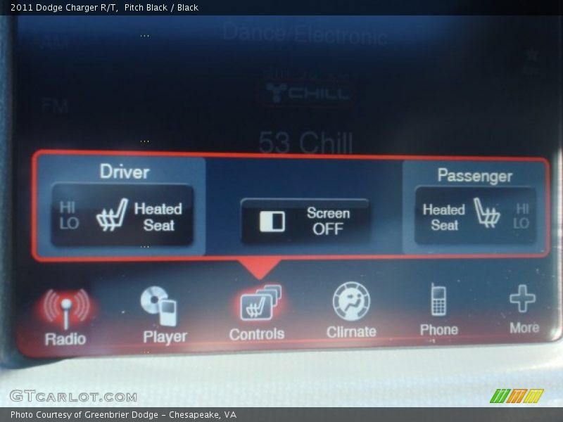 Pitch Black / Black 2011 Dodge Charger R/T