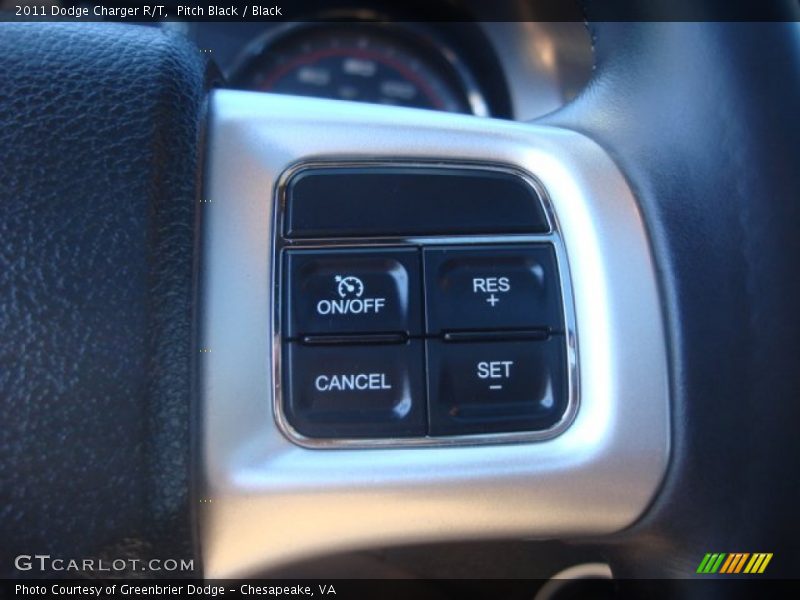 Pitch Black / Black 2011 Dodge Charger R/T