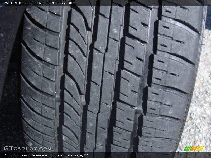 Pitch Black / Black 2011 Dodge Charger R/T