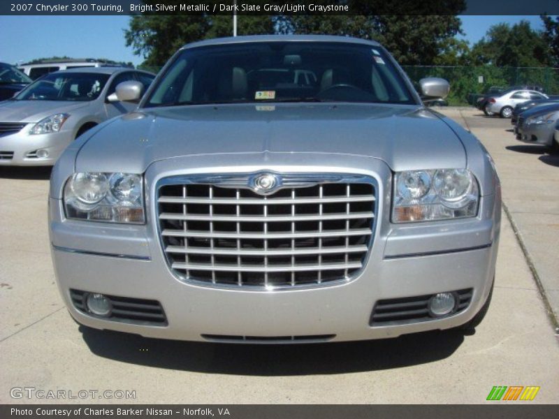 Bright Silver Metallic / Dark Slate Gray/Light Graystone 2007 Chrysler 300 Touring