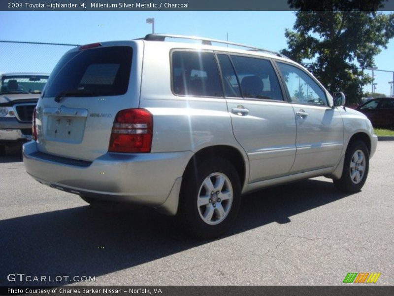 Millenium Silver Metallic / Charcoal 2003 Toyota Highlander I4