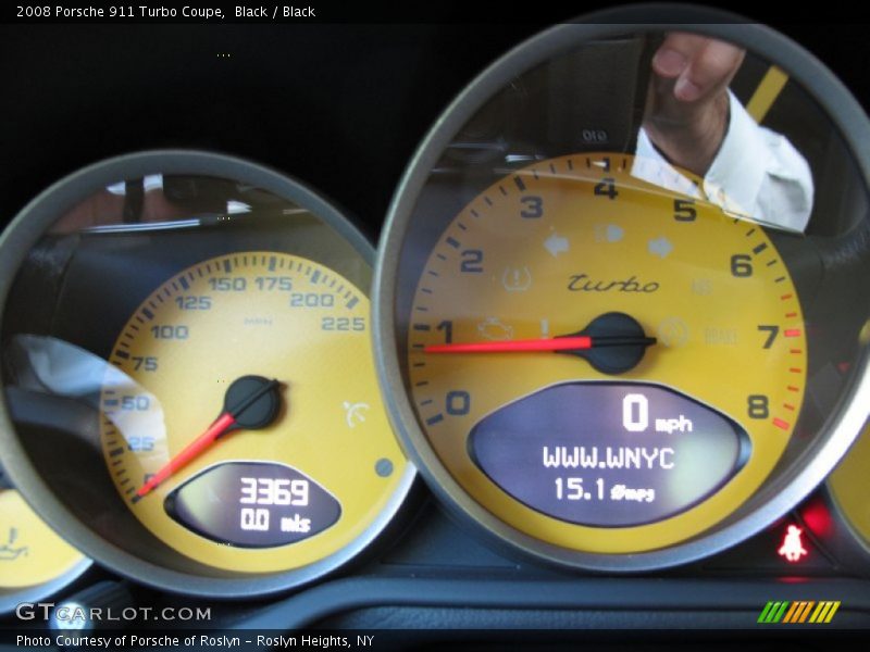  2008 911 Turbo Coupe Turbo Coupe Gauges