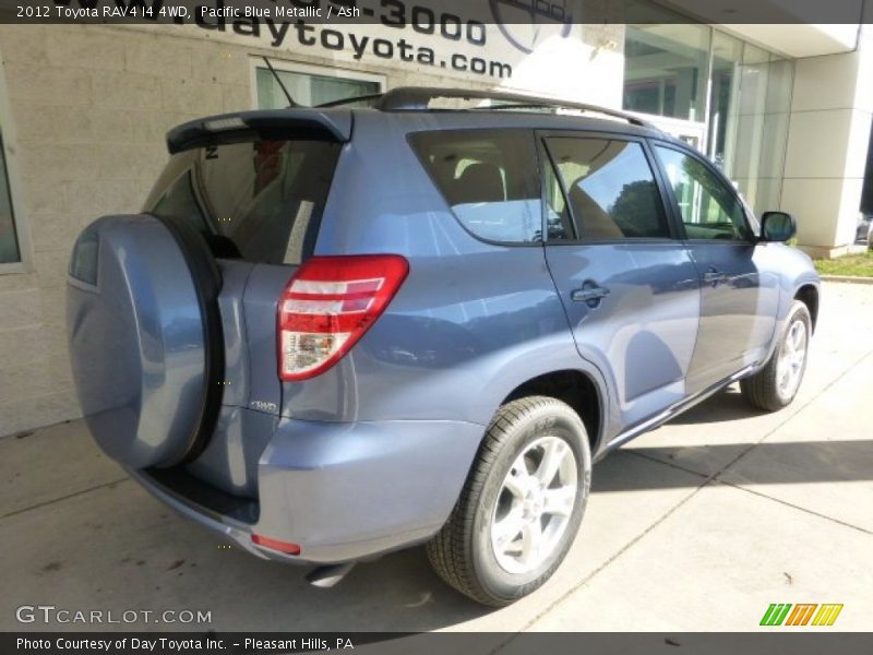 Pacific Blue Metallic / Ash 2012 Toyota RAV4 I4 4WD