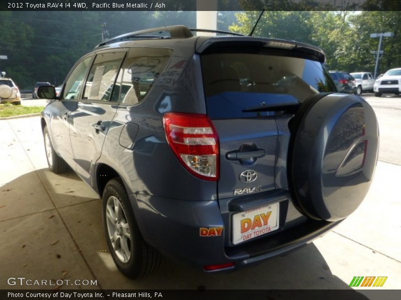 Pacific Blue Metallic / Ash 2012 Toyota RAV4 I4 4WD