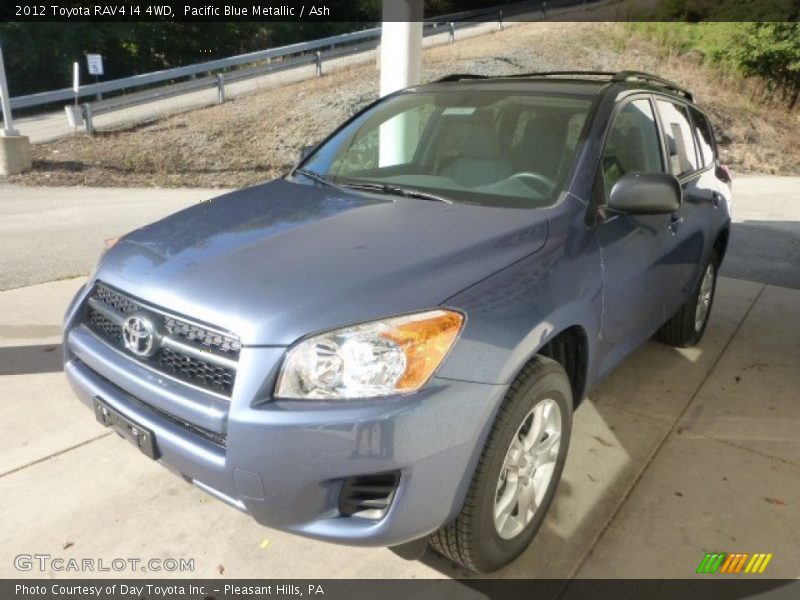 Pacific Blue Metallic / Ash 2012 Toyota RAV4 I4 4WD