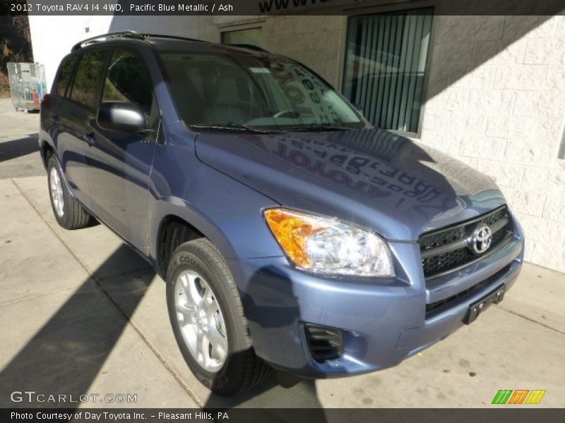 Pacific Blue Metallic / Ash 2012 Toyota RAV4 I4 4WD