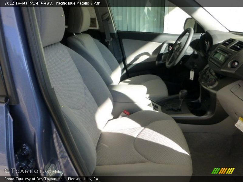 Pacific Blue Metallic / Ash 2012 Toyota RAV4 I4 4WD