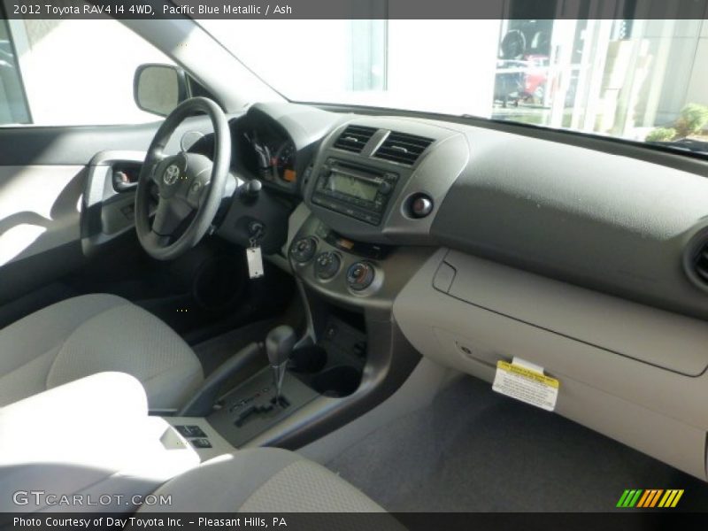 Pacific Blue Metallic / Ash 2012 Toyota RAV4 I4 4WD