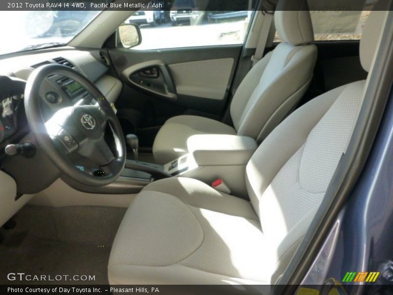 Pacific Blue Metallic / Ash 2012 Toyota RAV4 I4 4WD
