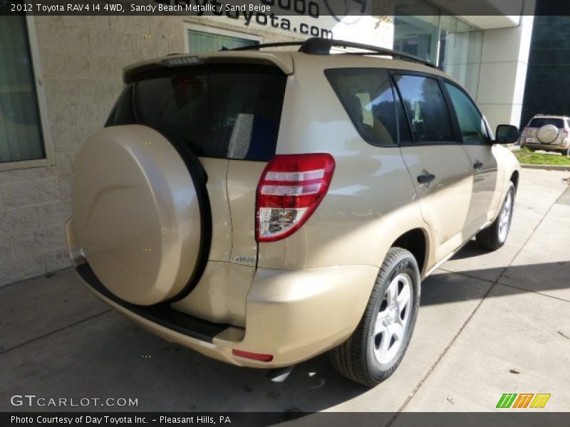 Sandy Beach Metallic / Sand Beige 2012 Toyota RAV4 I4 4WD