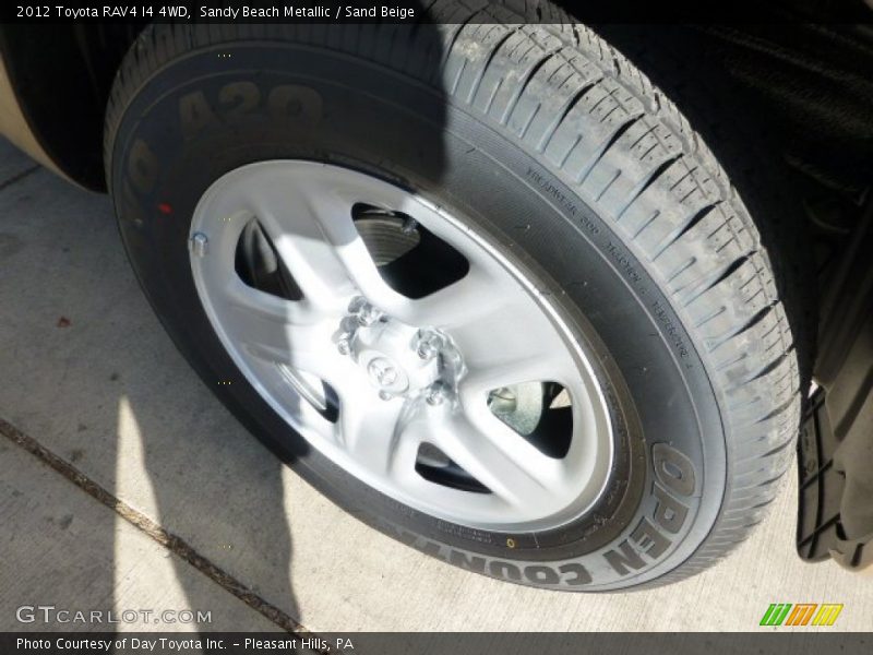Sandy Beach Metallic / Sand Beige 2012 Toyota RAV4 I4 4WD