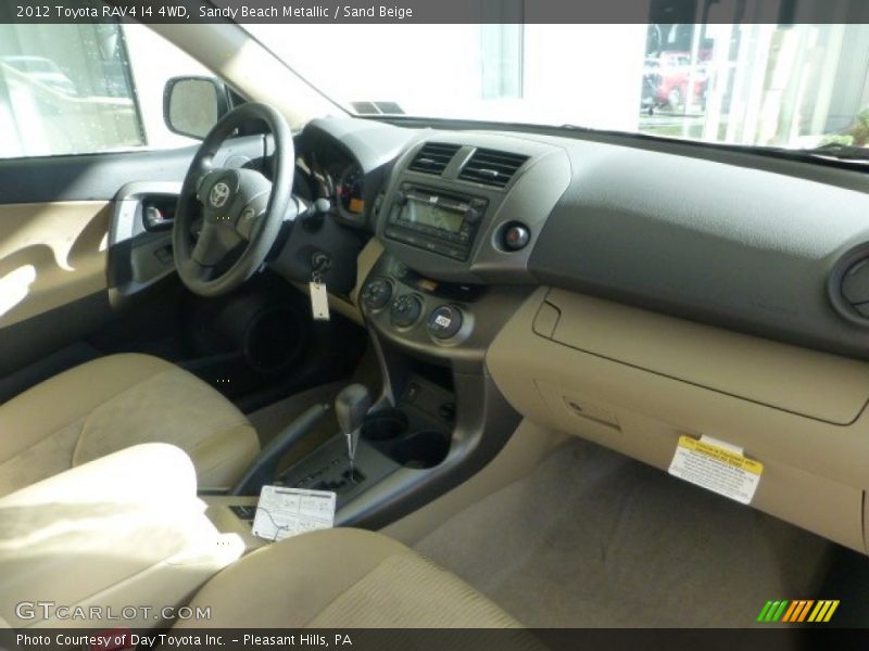Sandy Beach Metallic / Sand Beige 2012 Toyota RAV4 I4 4WD