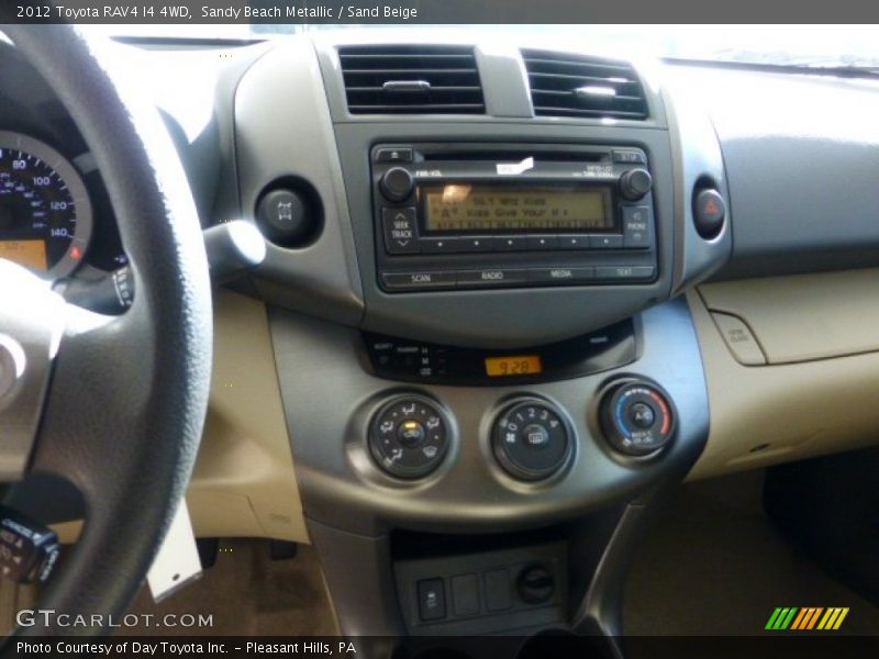 Sandy Beach Metallic / Sand Beige 2012 Toyota RAV4 I4 4WD