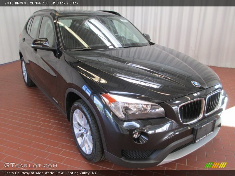 Jet Black / Black 2013 BMW X1 xDrive 28i