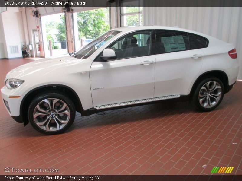  2013 X6 xDrive50i Alpine White