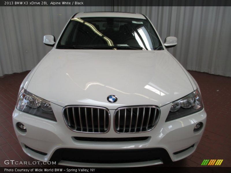 Alpine White / Black 2013 BMW X3 xDrive 28i